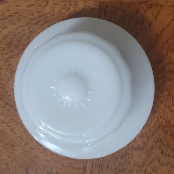 Jeanette Milk Glass Cannister 🧡 - Picture 7 of 9